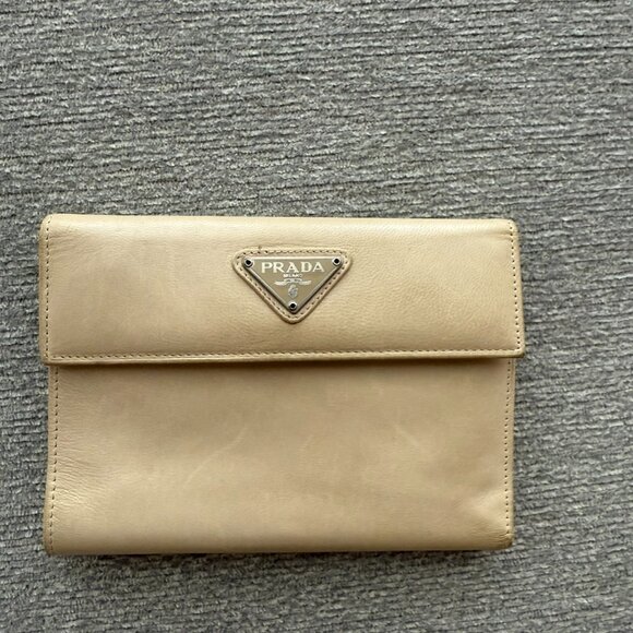 Prada Tri Fold Wallet - Picture 1 of 15